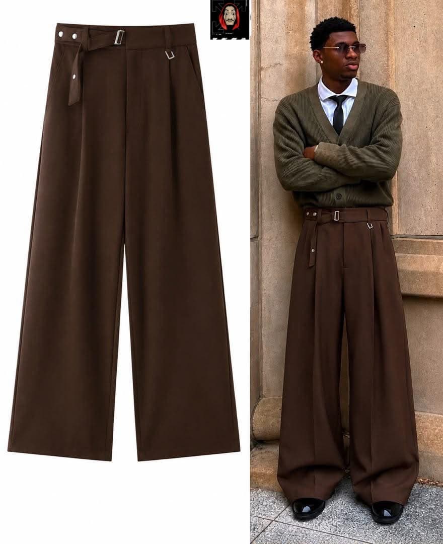 Wide leg Baggy pants —